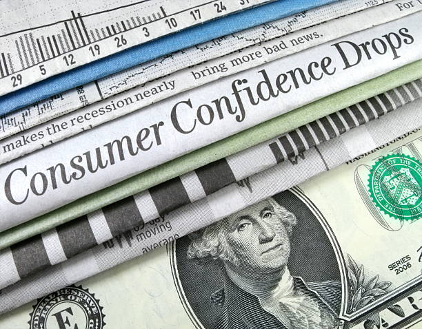 zaufanie konsumentów krople - bankruptcy foreclosure foreclose newspaper zdjęcia i obrazy z banku zdjęć