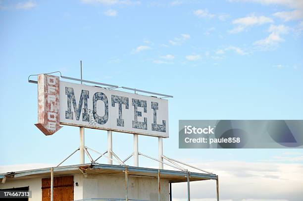 Motel Sign Stock Photo - Download Image Now - California, Salton Sea, Motel Sign