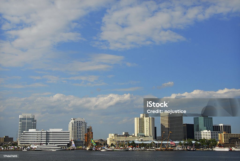 Porto di Norfolk Virginia - Foto stock royalty-free di Ambientazione esterna