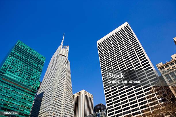 브라이언트 파크 고층건물이 WR 그레이스 빌딩에 대한 스톡 사진 및 기타 이미지 - WR 그레이스 빌딩, 뉴욕 시, 브라이언트 파크