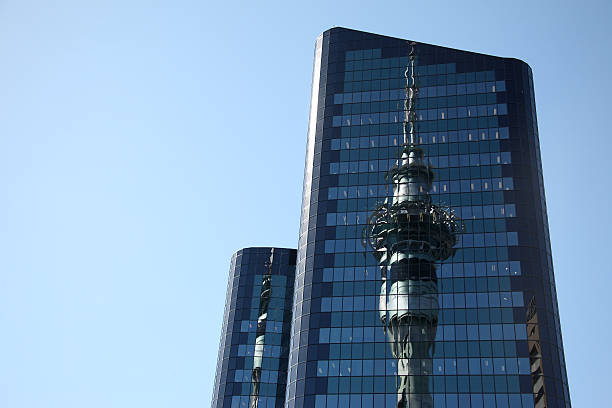 Sky Tower Reflexion – Foto