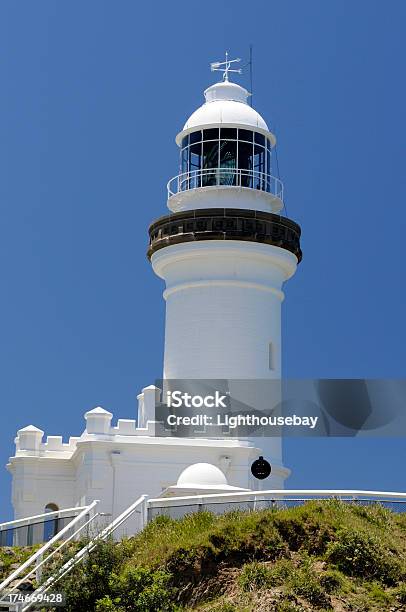Il Faro - Fotografie stock e altre immagini di Australia - Australia, Bianco, Byron Bay