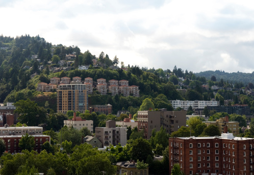 View of Nob Hill and Westover neighborhoods from West Burnside & 20th.