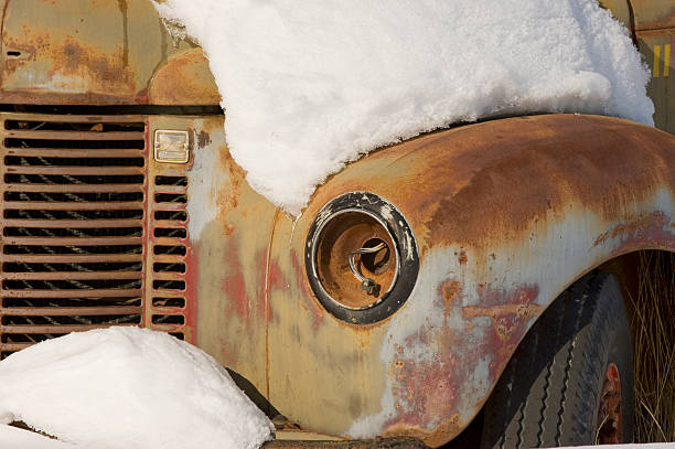 istock Abandoned Pickup Truck, Yellowknife. 174670206