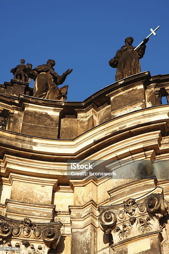 Hofkirche Drezno - Zbiór zdjęć royalty-free (Architektura)