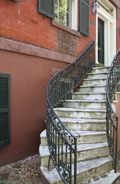 istock curved outdoor staircase 174670522