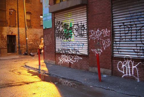 Ghetto in Boston, Masssachusetts