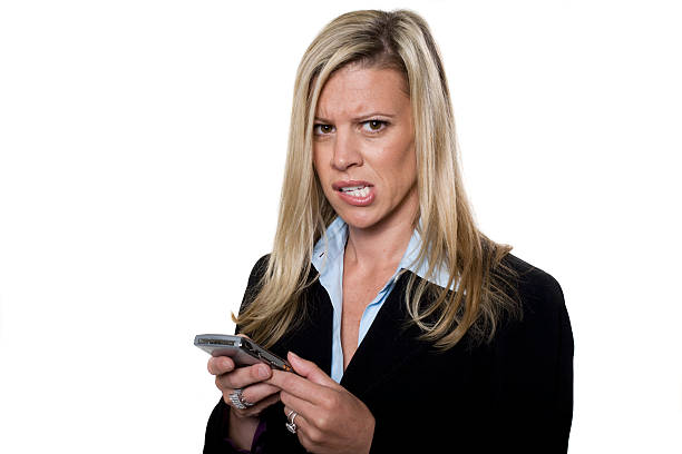 istock Businesswomen on her PDA 174672191