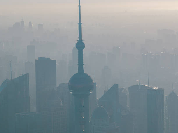 istock Aerial view of Shanghai 1746728829