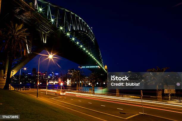 Photo libre de droit de Pont Harbour Bridge De Sydney banque d'images et plus d'images libres de droit de Australie - Australie, Bleu, Capitales internationales