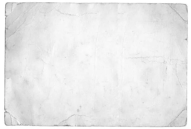 Photo of Grunge white paper