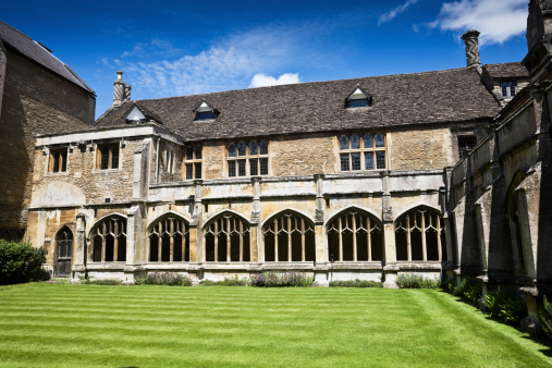 Abbey Cloisters in England