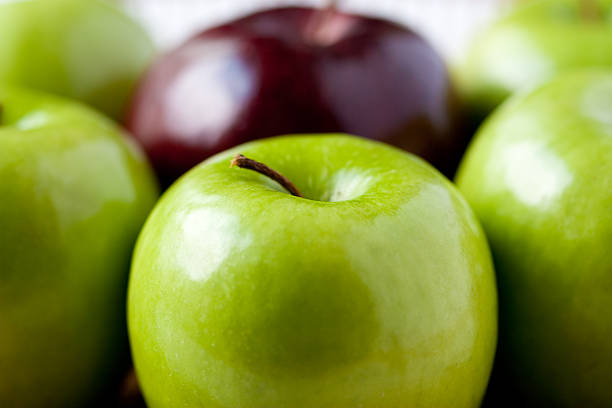 Apples Close Up stock photo