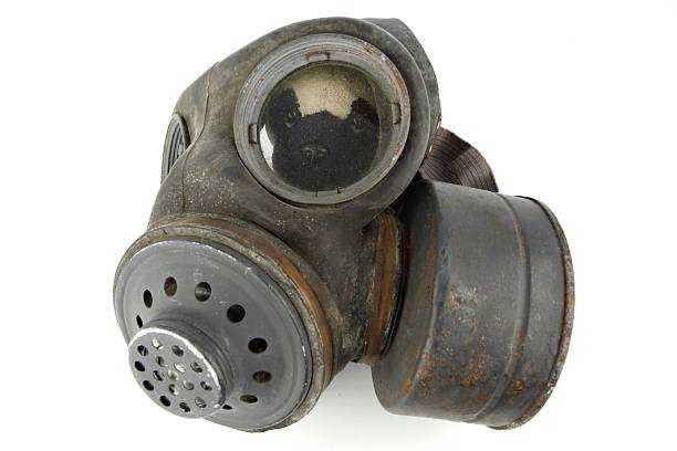 istock Gas mask and toy 174674470