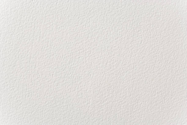 Background - Textured Watercolor Paper, Full Frame. Watercolor Paper with a nice pebbled Texture. Full Frame. paper stock pictures, royalty-free photos & images