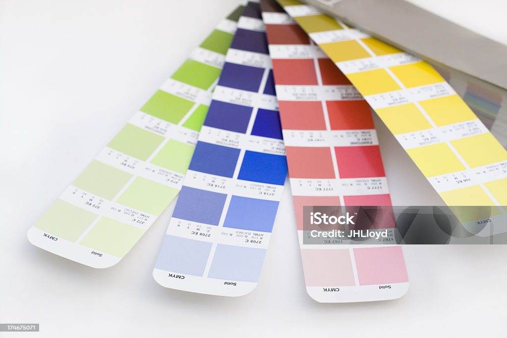 Guía de colores - Foto de stock de Muestra de colores libre de derechos