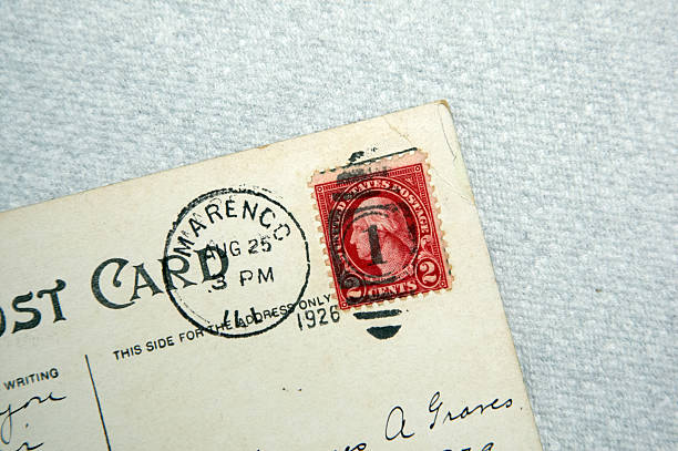 istock Early 20th Century postcards and stamps 174675196