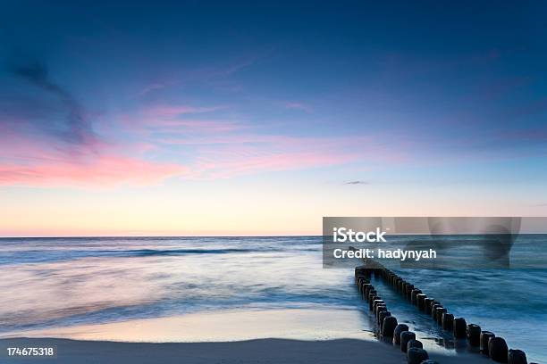Sunset Over The Sea Stock Photo - Download Image Now - Bay of Water, Beach, Beauty In Nature