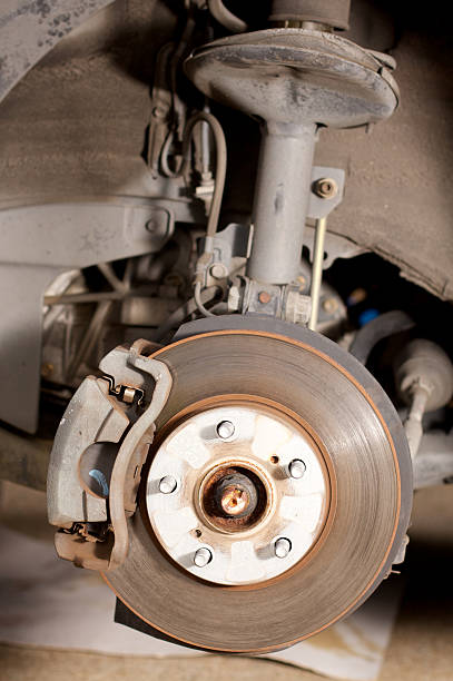 istock car brake pads ands rotors 174675502