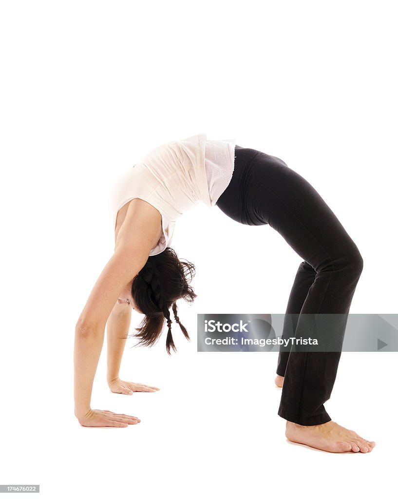 Yoga Pilates Wheel Pose Stock Photo - Download Image Now - 20-29 Years,  30-39 Years, Adult - iStock