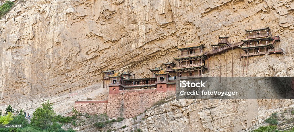 China pendurar Templo Datong - Royalty-free Antigo Foto de stock