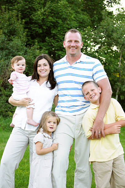 istock Happy Family of Five 174676991