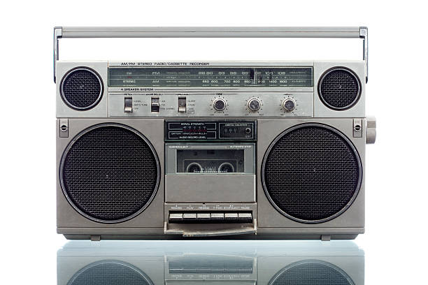 istock 80's vintage stereo (reflected) XXXL 174676998