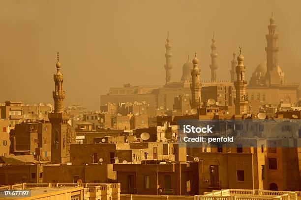 Kair Skyline - zdjęcia stockowe i więcej obrazów Kair - Kair, Meczet, Panorama miasta