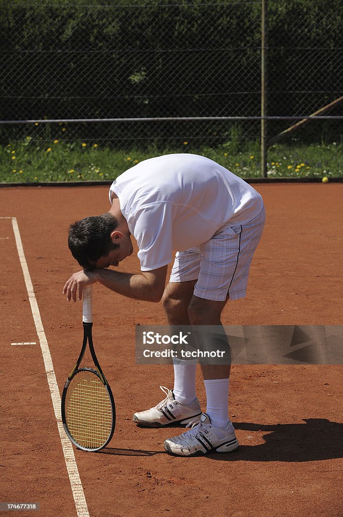 腹テニスプレーヤー - テニスのロイヤリティフリーストックフォト