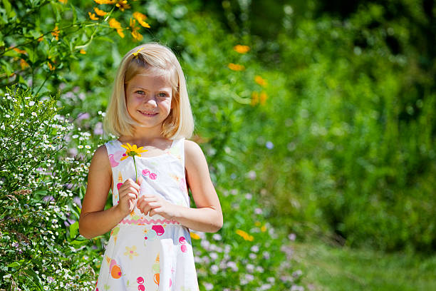 istock Girl in Garden 174677943