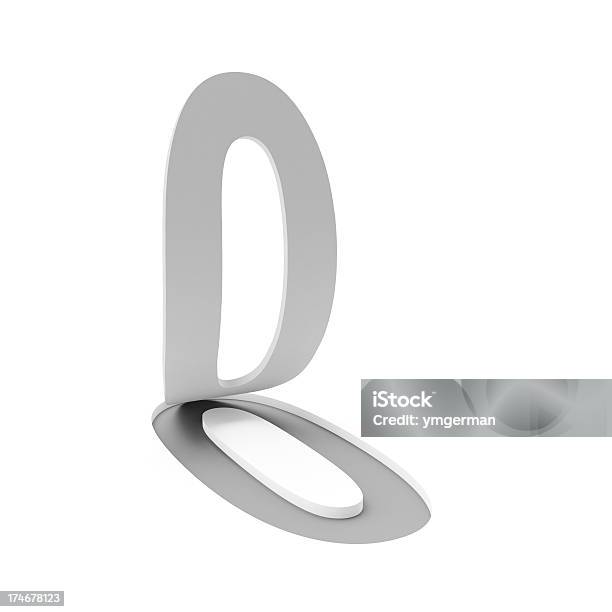 3d Number Zero Stock Photo - Download Image Now - Arts Culture and Entertainment, Close-up, Computer Graphic