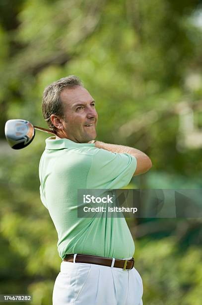 Golfer Stock Photo - Download Image Now - 30-34 Years, Adult, Adults Only