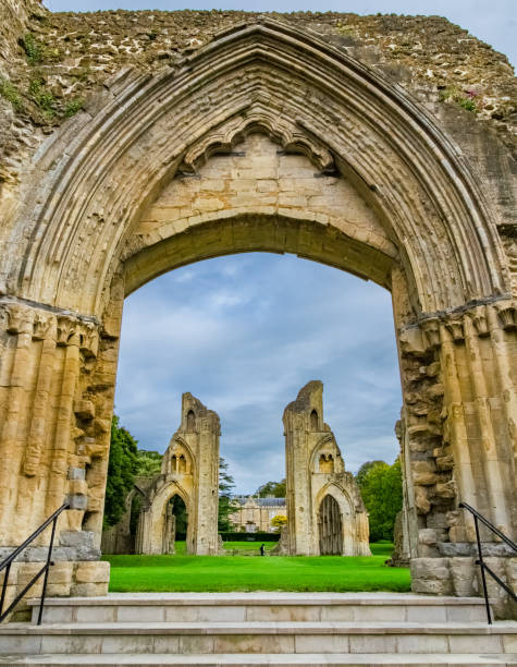 Ruined Archway Looking Onto Two More of Them