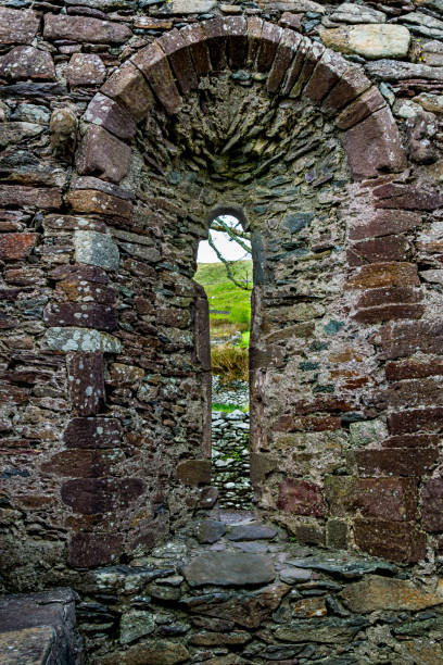 istock An Ancient Ruined Church Window 1746787406