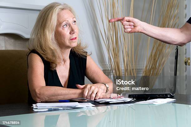 Finacial Pressure Stock Photo - Download Image Now - Emotional Stress, Fighting, Financial Bill