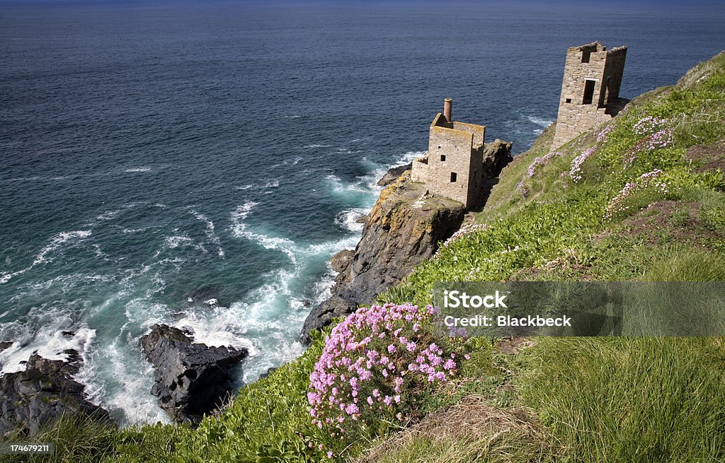 Botallack Mine - Foto de stock de Cornualha - Inglaterra royalty-free