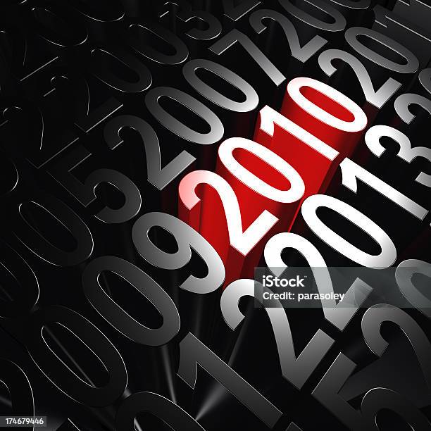 Background 2010 Stock Photo - Download Image Now - 2010, Backgrounds, Black Color