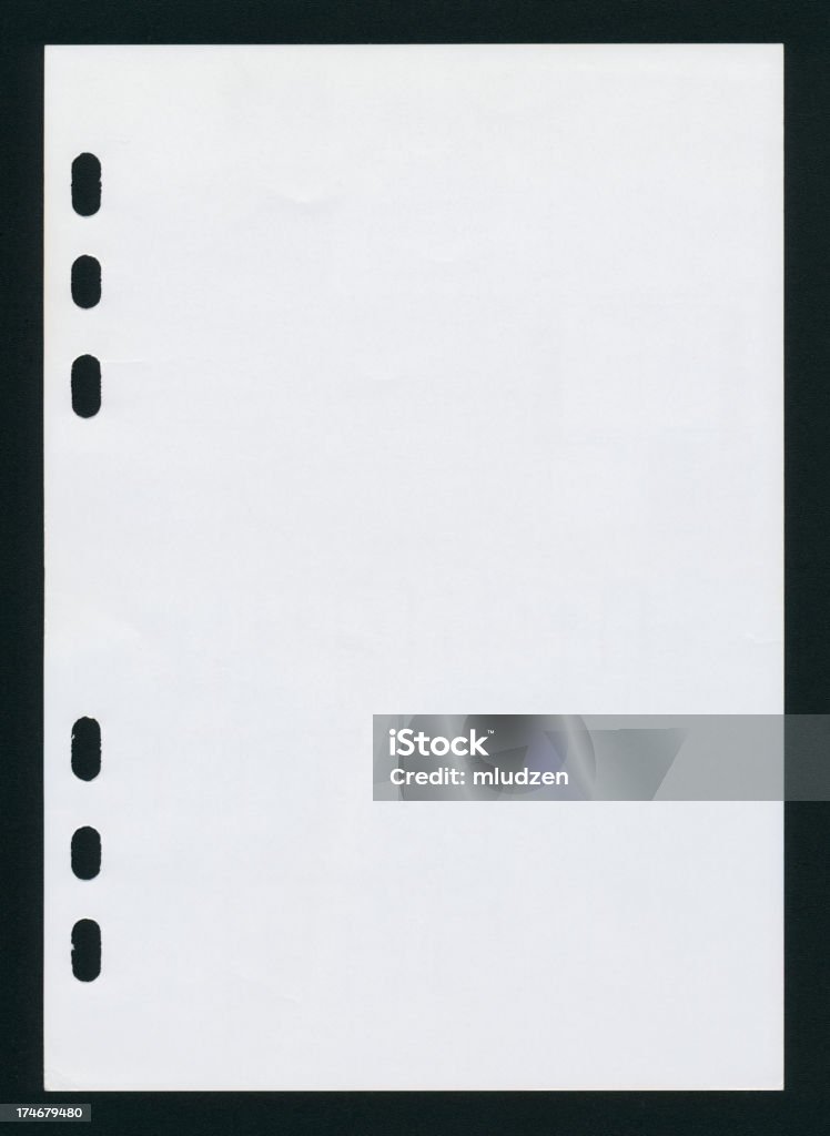 Blank sketch pad paper High resolution sketch pad paper on the black background Art and Craft Equipment Stock Photo