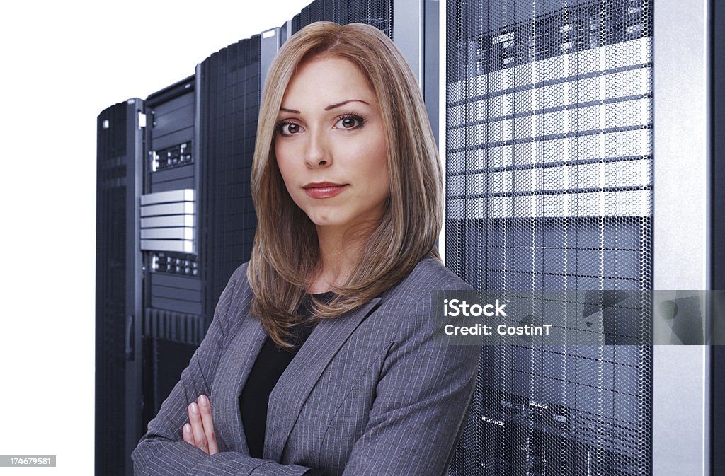 Business Frau - Lizenzfrei Netzwerksicherheit Stock-Foto