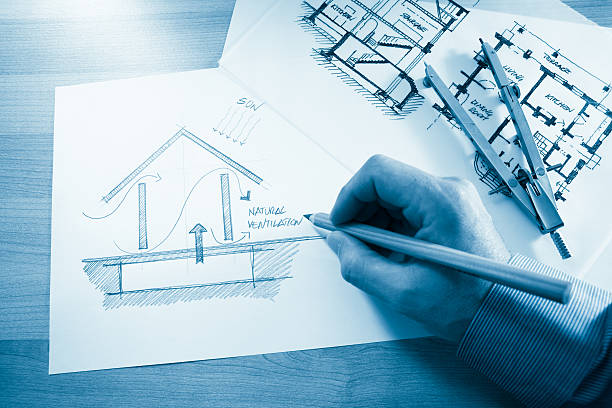 istock Designing sustainable houses 174680122