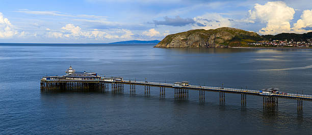 Llandudno Pier stock photo