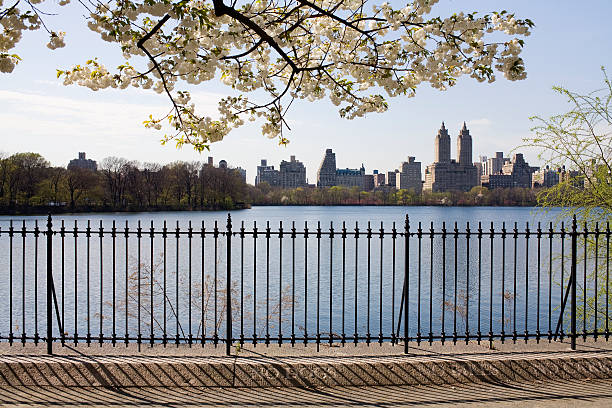 Central Park di primavera - foto stock