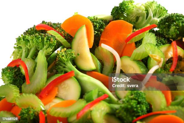 Stir Fried Vegetables Stock Photo - Download Image Now - Broccoli, Carrot, Color Image