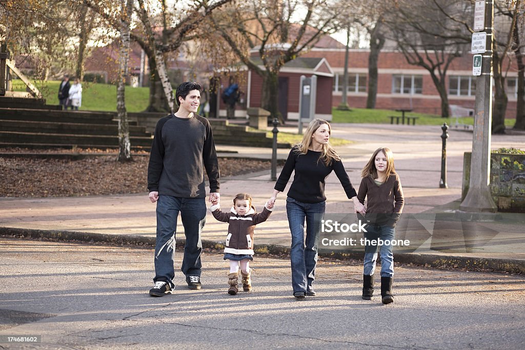 Mutter, Vater und Tochter - Lizenzfrei Familie Stock-Foto