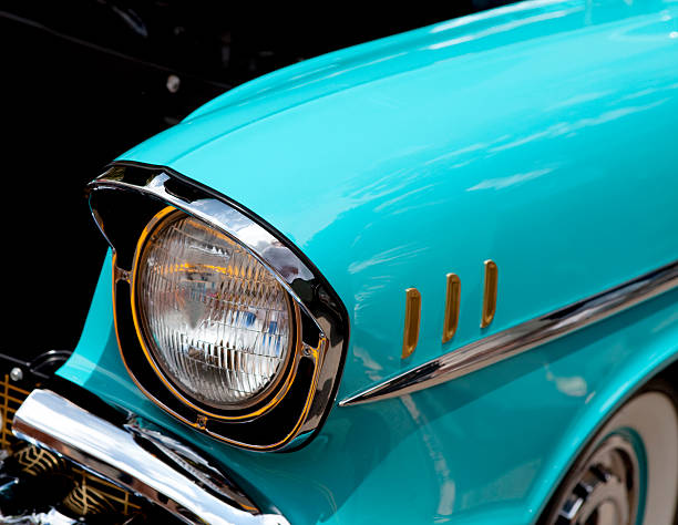 istock Antique Car Fender and Headlight 174681675