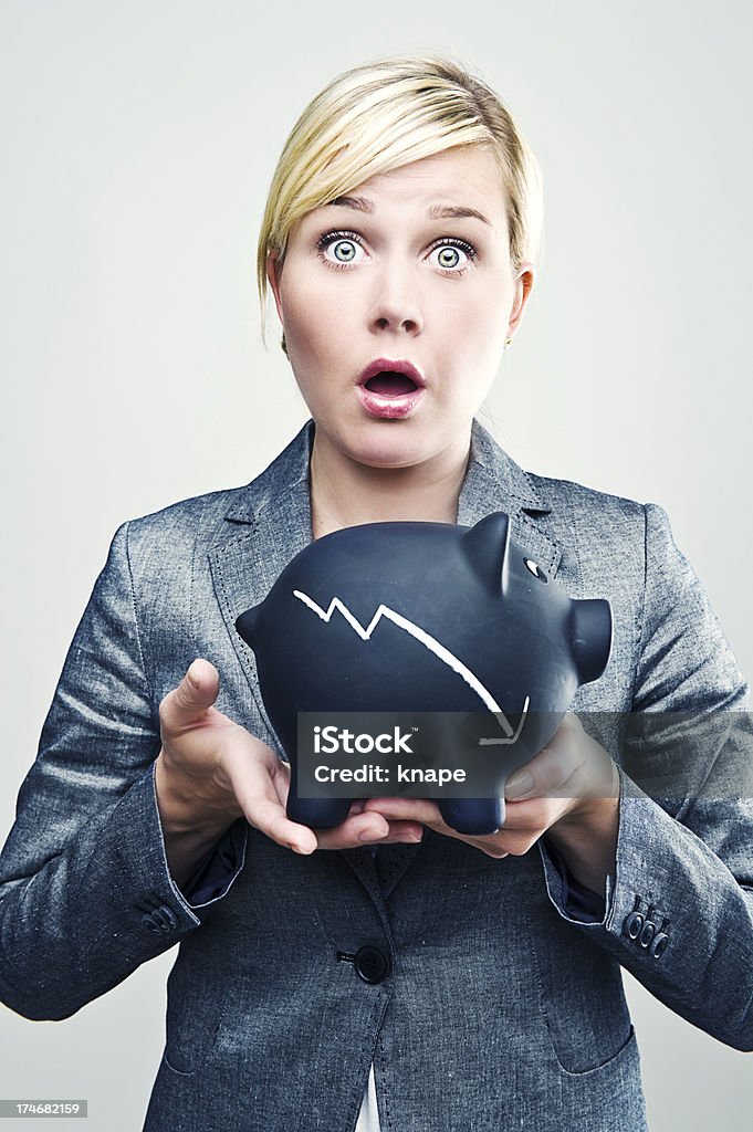 Finanicial crise - Foto de stock de Adulto royalty-free