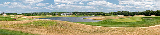 nova jersey golfe panorama (xxxl - new jersey landscape putting green golf imagens e fotografias de stock