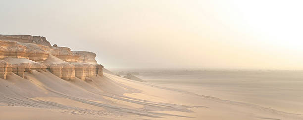 Egyptian desert stock photo