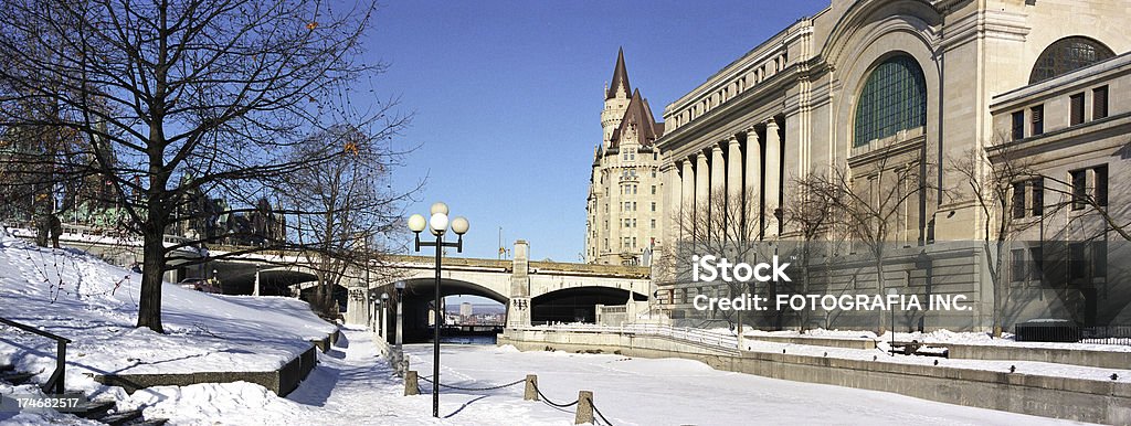 Ottawa Panorama - Lizenzfrei Architektur Stock-Foto