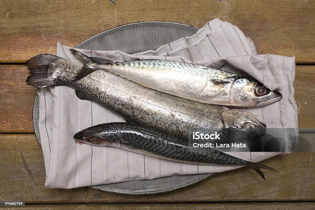 Três peixes - Foto de stock de Alimentação Saudável royalty-free